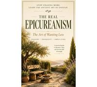 THE REAL EPICUREANISM: The Art of Wanting Less: A practical guide to pleasure, calm, and the lost skill of enough. Pleasure · Tranquility · Simple Living · Ancient Philosophy · Modern Practice