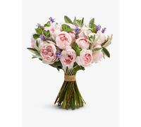 The Real Flower Company Simply Peony Pink Roses Medium Bouquet