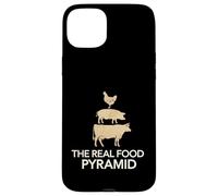 The Real Food Pyramid Funny BBQ Meat Lover Carnivore Case for iPhone 15 Plus