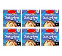 The Real Greek Chicken Gyros Wrap Recipe Mix, 20g, Suitable for Vegans, Pack of 6