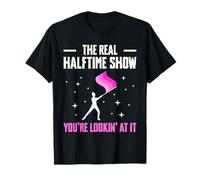 The Real Halftime Show Color Guard Flag T-Shirt