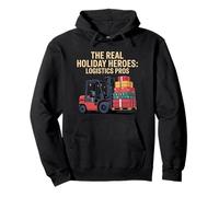 The real holiday heroes: logistics pros, Supply chain Pullover Hoodie