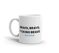The Real Housewives of Beverly Hills Bravo, Bravo, Fcking Bravo White Mug - 11 oz