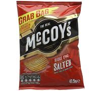The Real McCoy's Ridge Cut Salted 50g (Pack of 30)