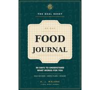 The Real Reset Food Journal :90 Days to Understand What Works For You: Notice What Happens - Make it Easier - Keep What Works