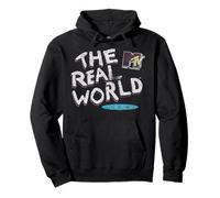 The Real World 1992 Distressed MTV Logo Vintage TV Pullover Hoodie