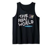 The Real World 1992 Distressed MTV Logo Vintage TV Tank Top