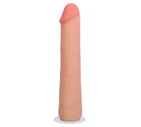 The Realistic Cock - With Removable Vac-U-Lock Suction Cup - ULTRASKYN - 9" - Vanilla