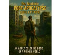The Realistic Post-Apocalypse Collection: An Adult Coloring Book Featuring 50 Detailed Illustrations of Dystopian Landscapes, Ruined Cities, and Lone Survivors (The Post-Apocalypse Coloring Saga)