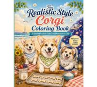 The Realistic-Style Corgi Coloring Book: 20 Detailed, Realistic-Style Corgi Illustrations in Cozy, Playful and Imaginative Scenes