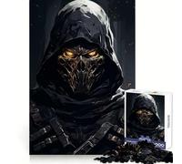 The Reaper Assassin 1000 Piece Jigsaw Puzzle for Teenagers Smart Game Relaxed Mind Pattern Assembly Santa Wish List (38x26cm)