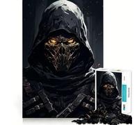 The Reaper Assassin Jigsaw Puzzle for Teenagers 1000 Pieces Enhance Recall Quiet Fun Exact Edge Artistic Gift (38x52cm)
