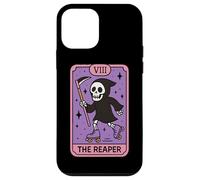 The Reaper Roller Skating Tarot Card Case for iPhone 12 mini