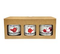 The Reaper Trio - 3x 190g Carolina Reaper Chilli Infusions | Chilli Mash Company