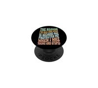 The Reason I'm Old And Wise Is Because God Protected Me PopSockets Adhesive PopGrip