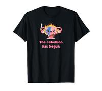 The Rebellion Has Begun Funny Period, Cute Warrior Uterus T-Shirt