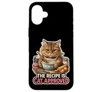 The Recipe Is Cat Approved Case for iPhone 16 Plus
