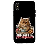 The Recipe Is Cat Approved Case for iPhone X/XS