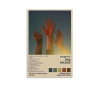 The Record Boygenius Album Poster Canvas Oil Painting Canvas Art Poster Home Hanging Painting Bar Art Interior Wall Decoration PosterUnframe-style08x12inch(20x30cm)