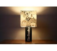 The Record's Ticking Handmade Beatles Lamp + Album Cover Shade