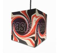 The Record's Ticking Oasis - Union Jack - Precreation Blues - Handmade Ceiling or Table Lamp Shade (Ceiling Shade)
