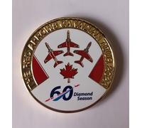 The Red Arrows 2024 Canadian Tour Challange Coin
