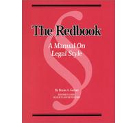 The Red Book: a Manual on Legal Style