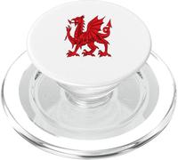 The Red Dragon Strength Pride and Unity PopSockets PopGrip for MagSafe