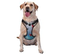 The Red Dream World Premium Dog Harness for Small, Medium, and Large Dogs - Durable, No Pull with Reflective Straps and Quick Release BucklesSmall