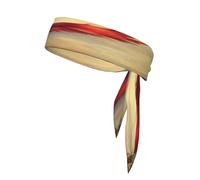 The red Eagle Sports Head Tie, Adjustable Tie Headband for Men and Women, Soft & Breathable, Perfect for Any Sport
