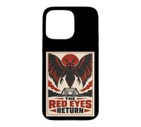 The Red Eyes Return Giant Moth Horror Case for iPhone 15 Pro Max