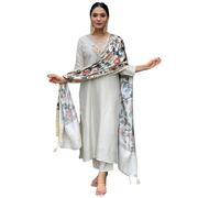 The Red Lion Enterprise Women's Designer Straight Kurti pant dupatta 3pc set partywear Salwar Suit