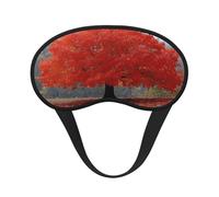 The red Maple Tree Ultimate Eye Mask for Sleeping, Soft and Comfortable Eye Mask, Relaxing Zero Pressure Night Blindfold.