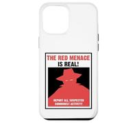 The Red Menace Anti Communist Poster Case for iPhone 12 Pro Max