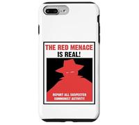 The Red Menace Anti Communist Poster Case for iPhone 7 Plus/8 Plus