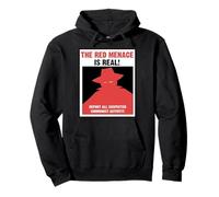 The Red Menace Anti Communist Poster Pullover Hoodie