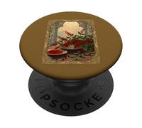 The Red of Dawn Nowruz Sumac PopSockets Adhesive PopGrip