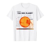 The Red Planet Mars (Galaxy Statement & Universe Graphic) T-Shirt