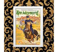 The Red Raiders (1927) Vintage Movie Film Wall Art Poster Print (A3 Framed - White Frame)