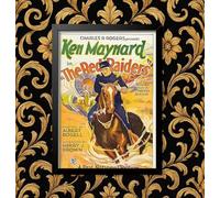 The Red Raiders (1927) Vintage Movie Film Wall Art Poster Print (A4 Framed - Black Frame)