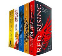 The Red Rising Series Collection 5 Books Set By Pierce Brown (Red Rising, Golden Son, Morning Star, Iron Gold, Dark Age)