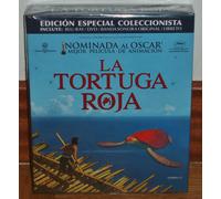 The Red Turtle Collector's Digipack Blu-Ray + DVD + CD + Book New (Unopened) R2