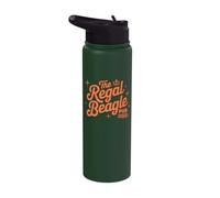 The Regal Beagle Pub Vintage Three's Company Logo Stainless Steel Insulated Water Bottle