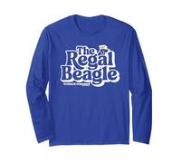 The Regal Beagle Vintage Three's Company 1980's Logo Long Sleeve T-Shirt