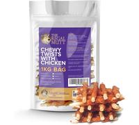 The Regal Mutt - Chewy Twists with Chicken - 1kg Bag