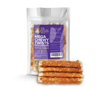 The Regal Mutt - Mega Chewy Twists With Chicken - Bag Of 18