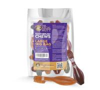 The Regal Mutt - Toothbrush Chews - Large - 1kg Bag