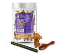 The Regal Mutt - Vegetable Dog Chews - Mixed Shape Variety Pack - Medium - 1Kg Bag