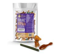 The Regal Mutt - Vegetable Dog Chews - Mixed Shape Variety Pack - Small - 1Kg Bag