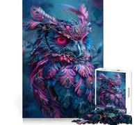 The Regal Owl Jigsaw Puzzles 1000 Pieces for Teenagers Strong Logic Toy Home Activity Clear Edge Cherished Gift (38x52cm)